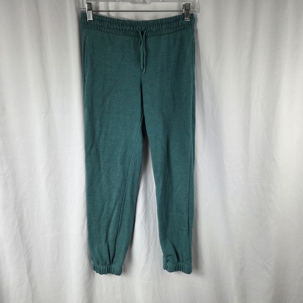 Old Navy Boys Size Large Drawstring Pull-on Fleece Joggers Sweatpants Green